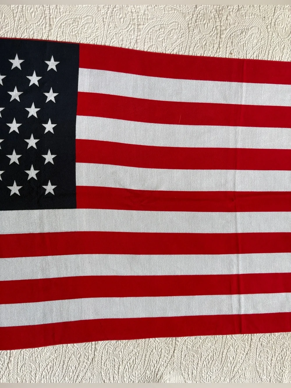 American Flag Throw/ Blanket - Red, White & Blue.  Fourth of July!!!